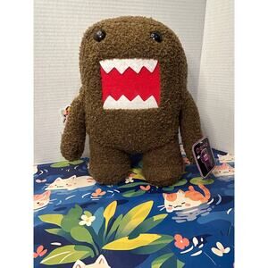 2010 NHK-TYO Domokun Domo Plush Big Tent Mascot Nanco Tags Stuffed Animal Toy